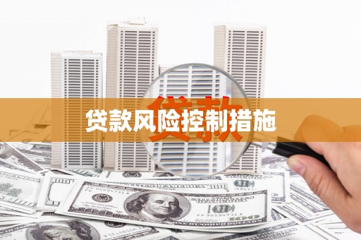 烈屿贷款风险控制措施